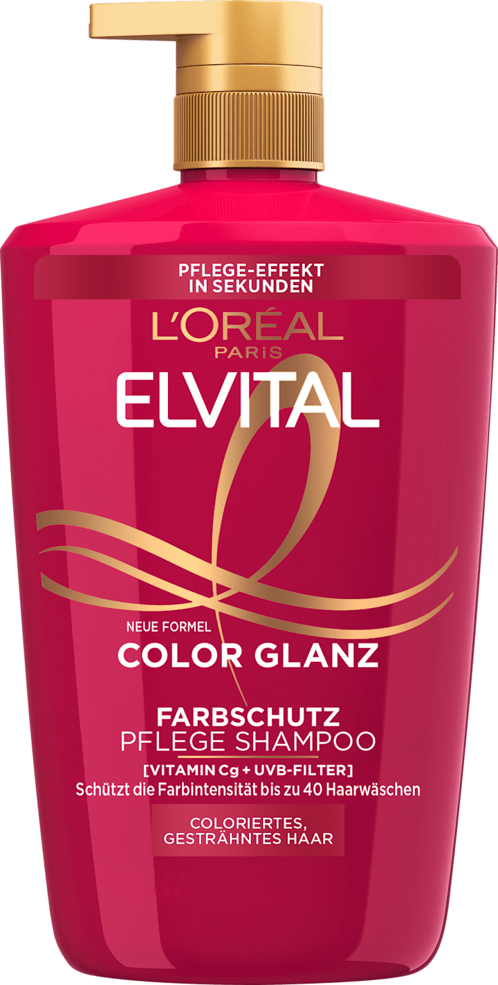 

Шампунь L'ORÉAL PARiS ELVITAL Shampoo Color Glanz, 1.000 ml