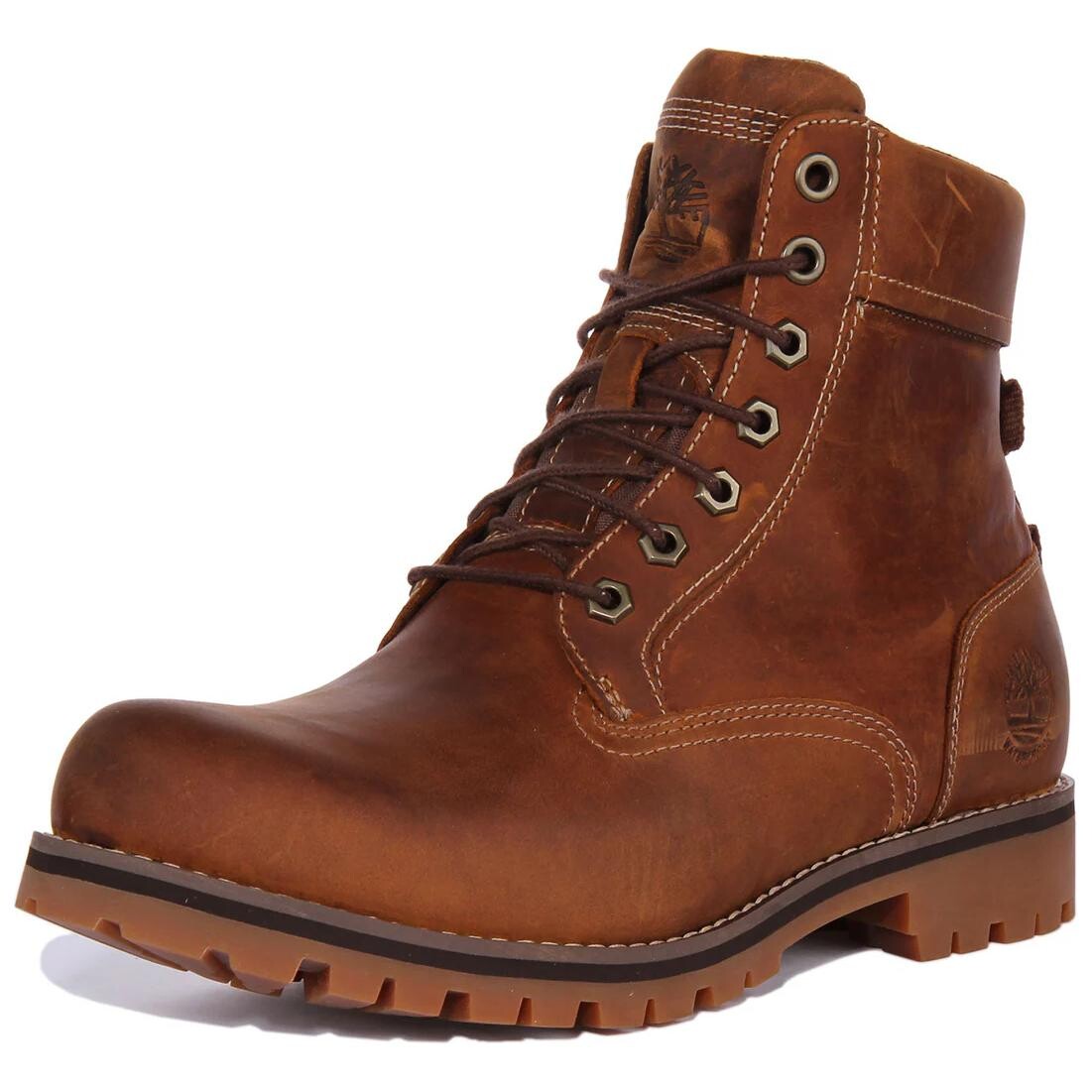 Сапоги мужские Timberland для активного отдыха, красный — фото 3