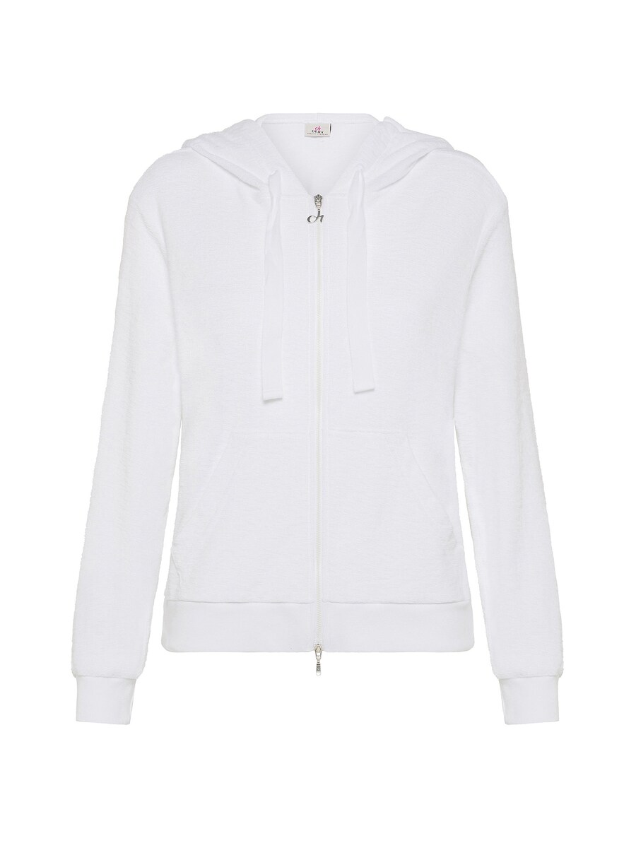 

Спортивная толстовка с капюшоном на молнии DEHA, белый