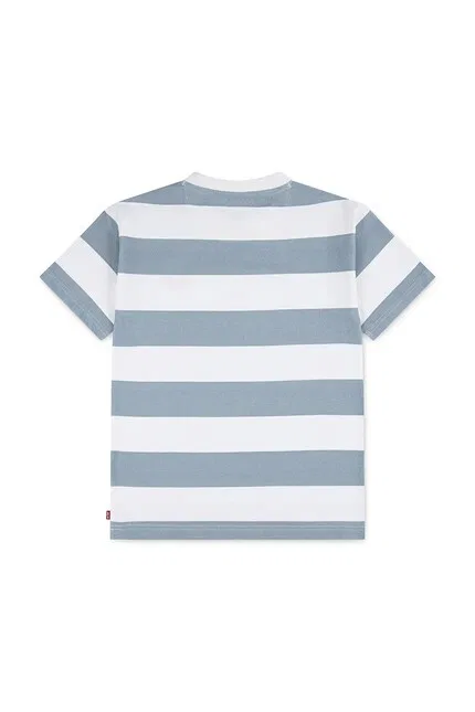 Футболка детская в полоску BIG STRIPE TEE Levi's, синий — фото 3