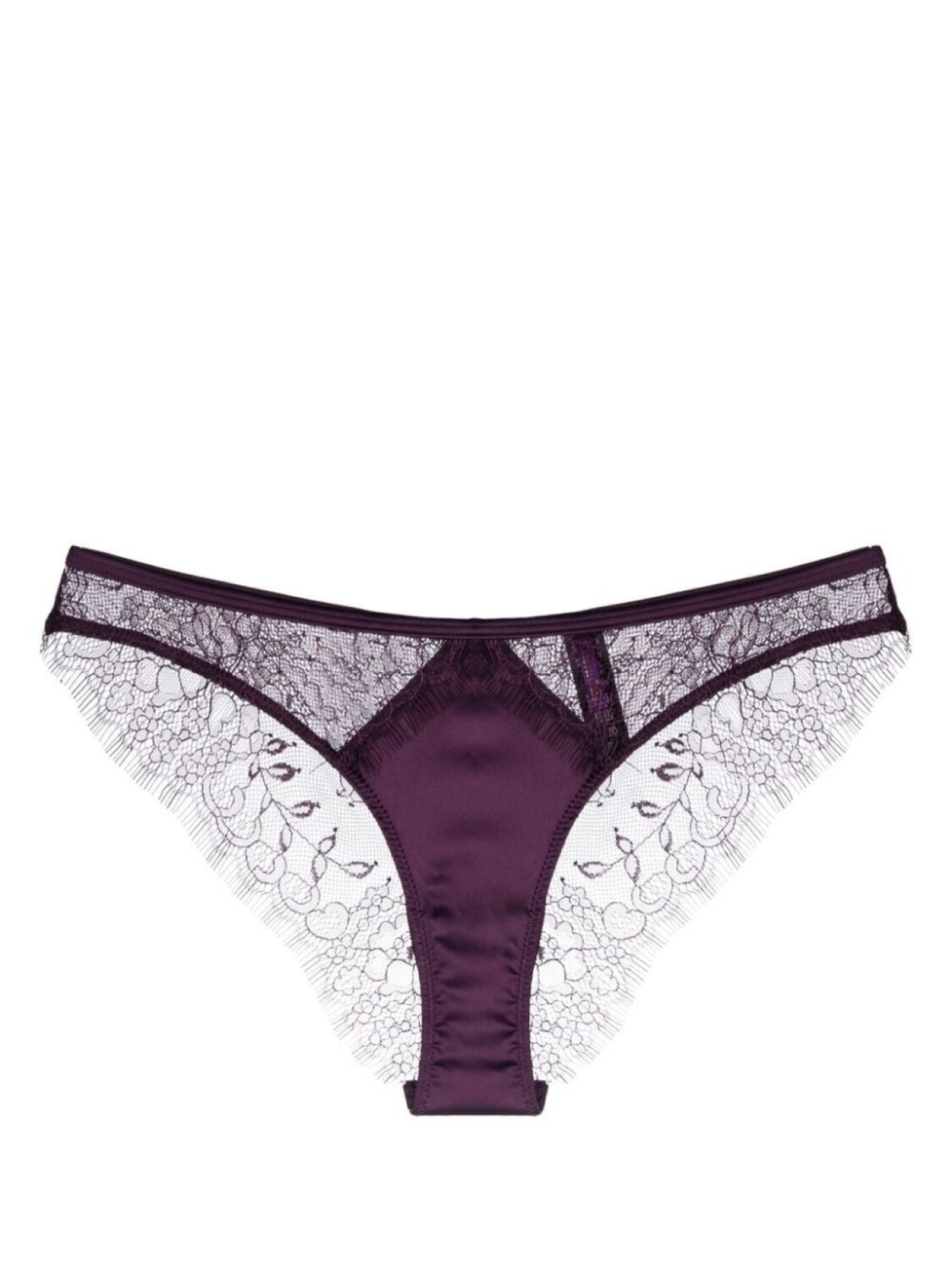 

Maison Close трусы-брифы Villa Satine Culotte Ouvert, фиолетовый