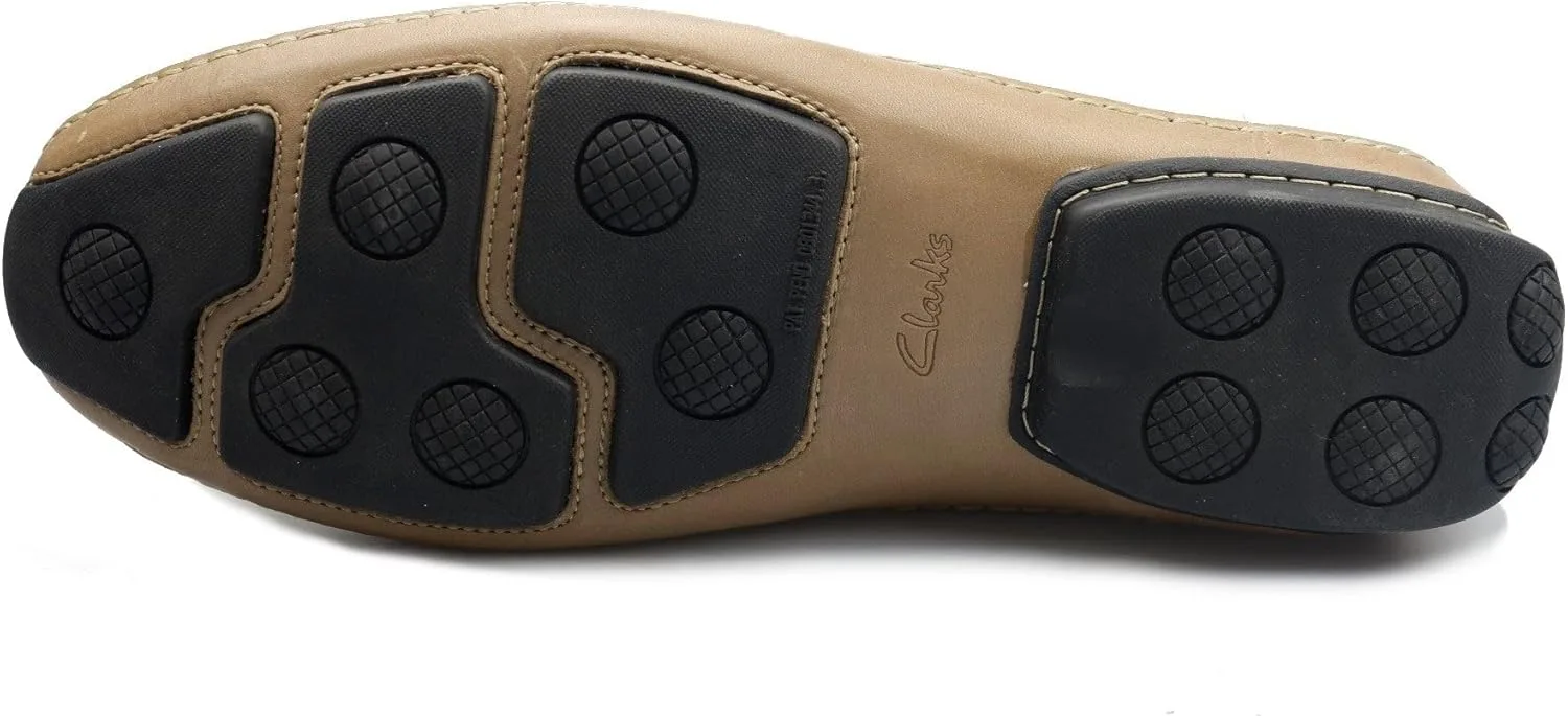 Мужские лоферы Clarks Rapid Mocc, бежевый — фото 4