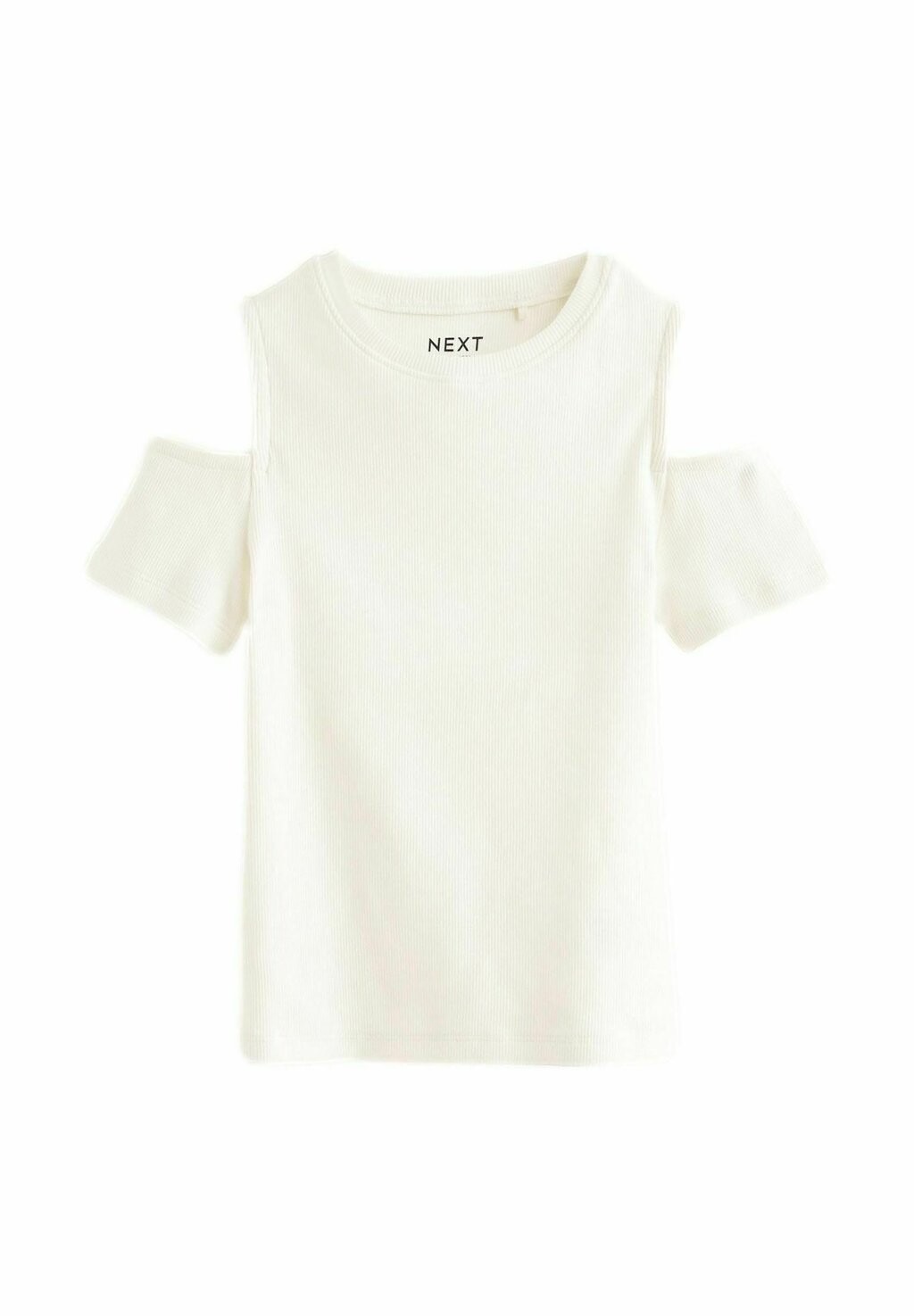 

Футболка с принтом COLD SHOULDER REGULAR FIT Next, белый