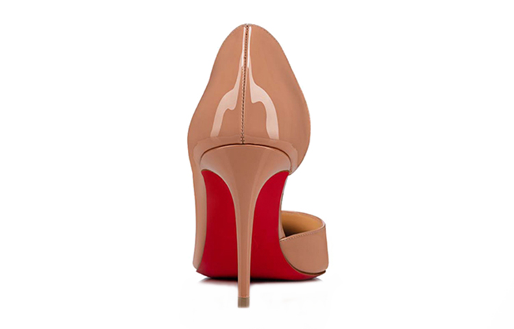 Ириза 85 мм Пампа Нюд Патентная Кожа Женская Christian Louboutin — фото 4