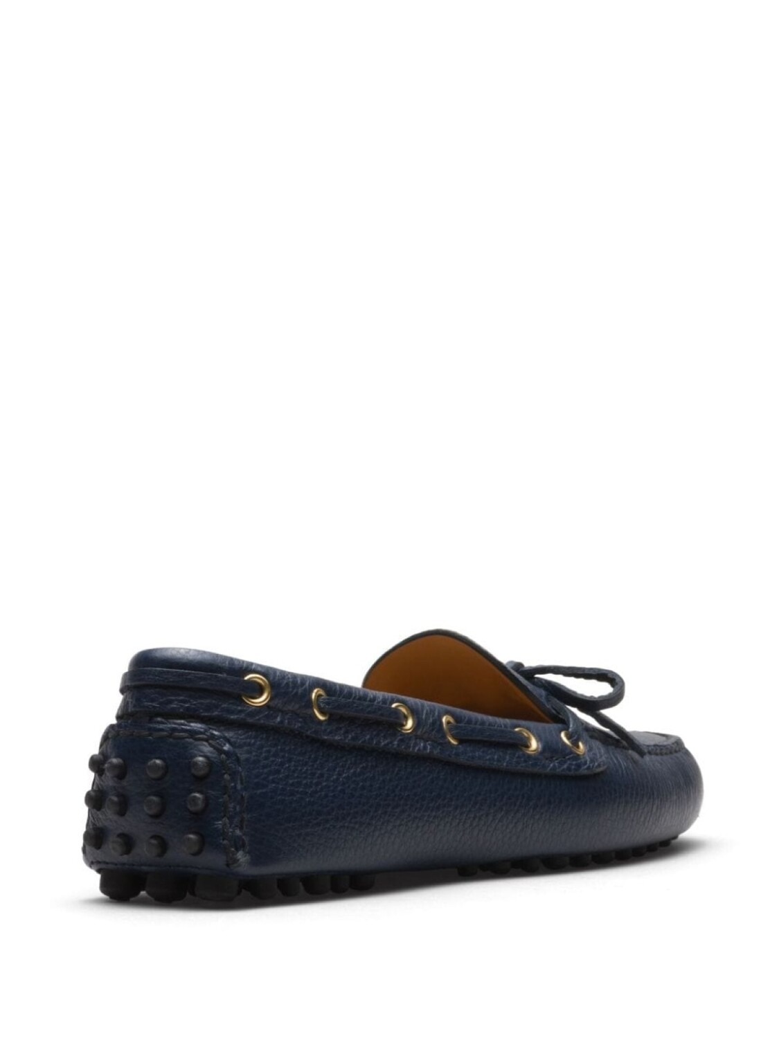 Car Shoe мокасины из зернистой кожи, синий — фото 3