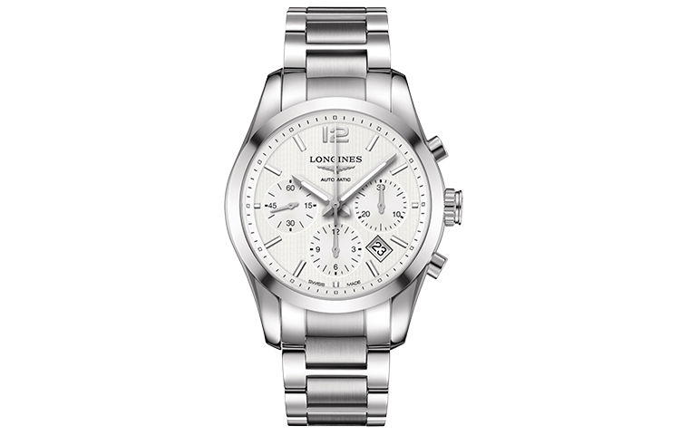 

LONGINES Часы Men's Watchmaking Tradition Collection Watch, Silver Dial