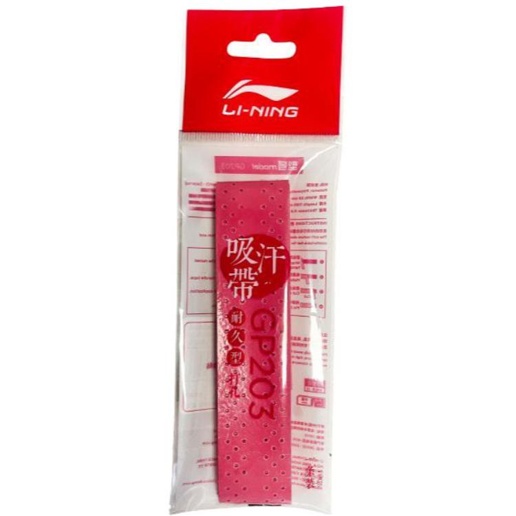 

LINING Лента для рукоятки бадминтонной ракетки Rose Red PU тонкая 1 шт