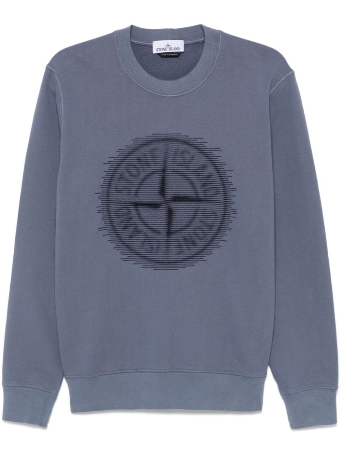 

Толстовка из джерси Stone Island, синий