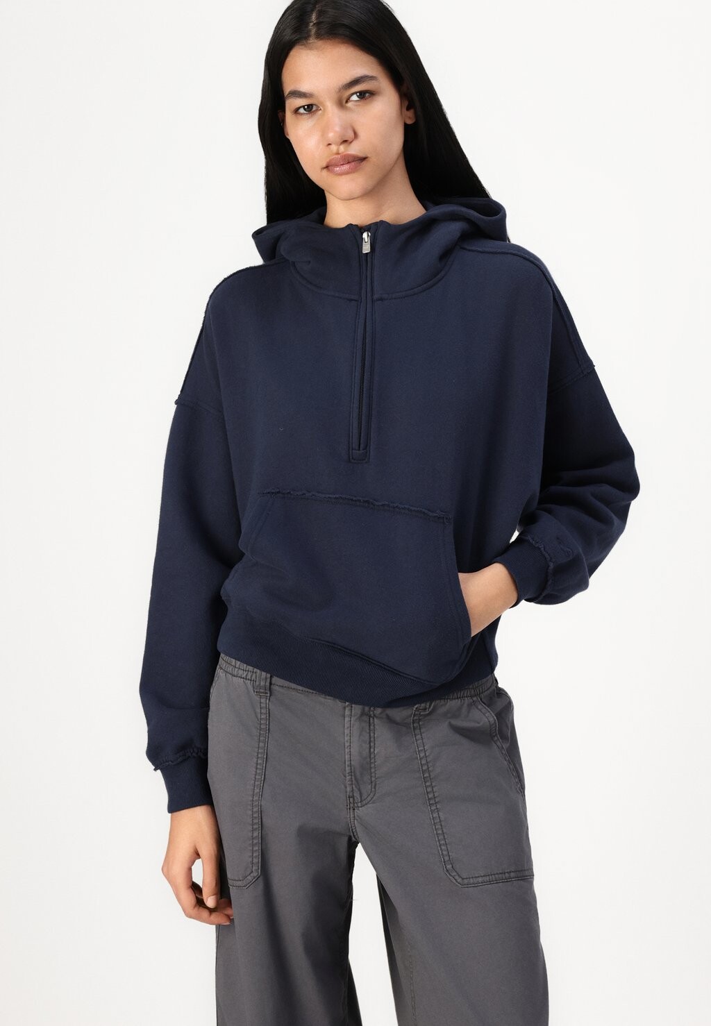

Толстовка с капюшоном Hollister Co., синий