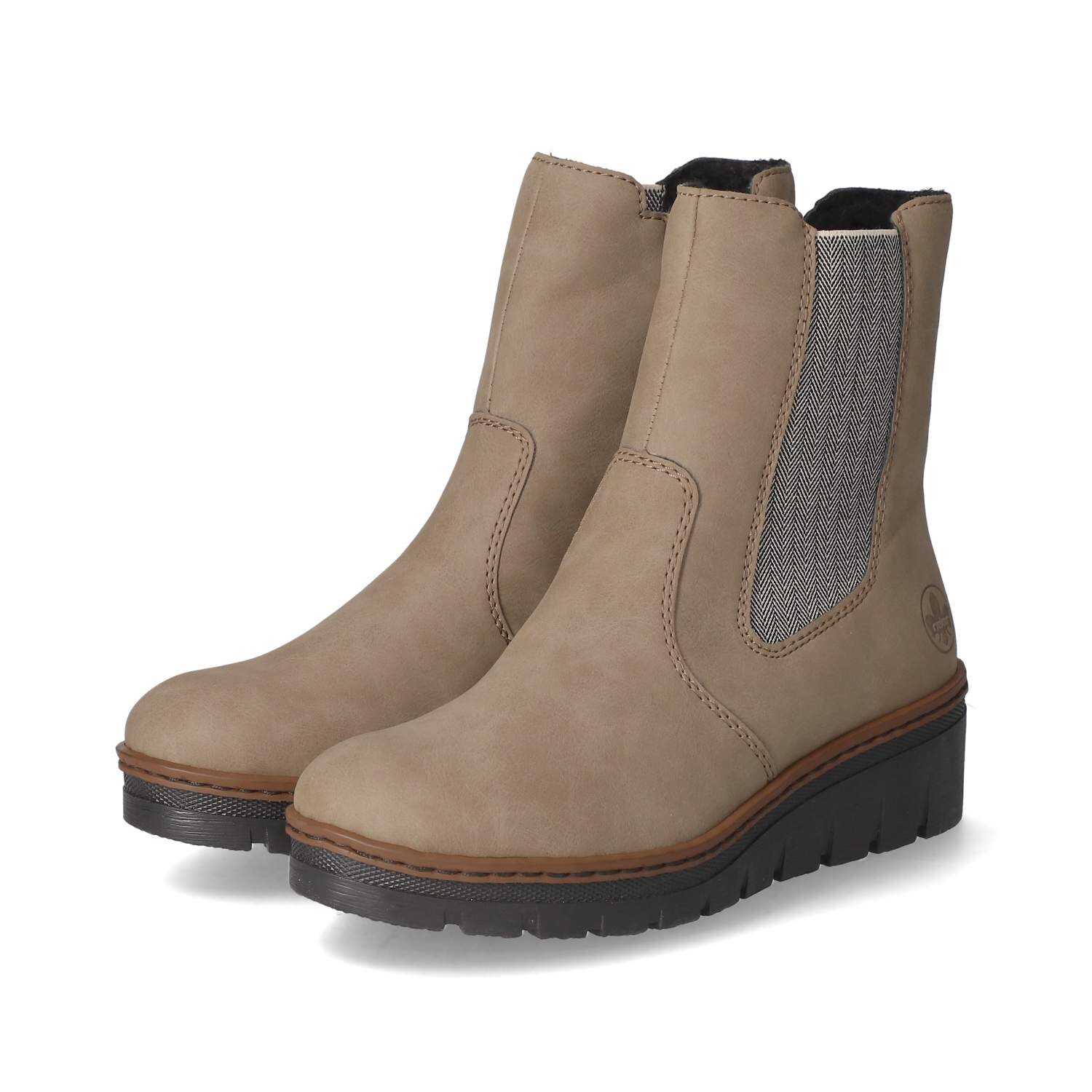 

Ботильоны rieker Chelsea Boots, бежевый
