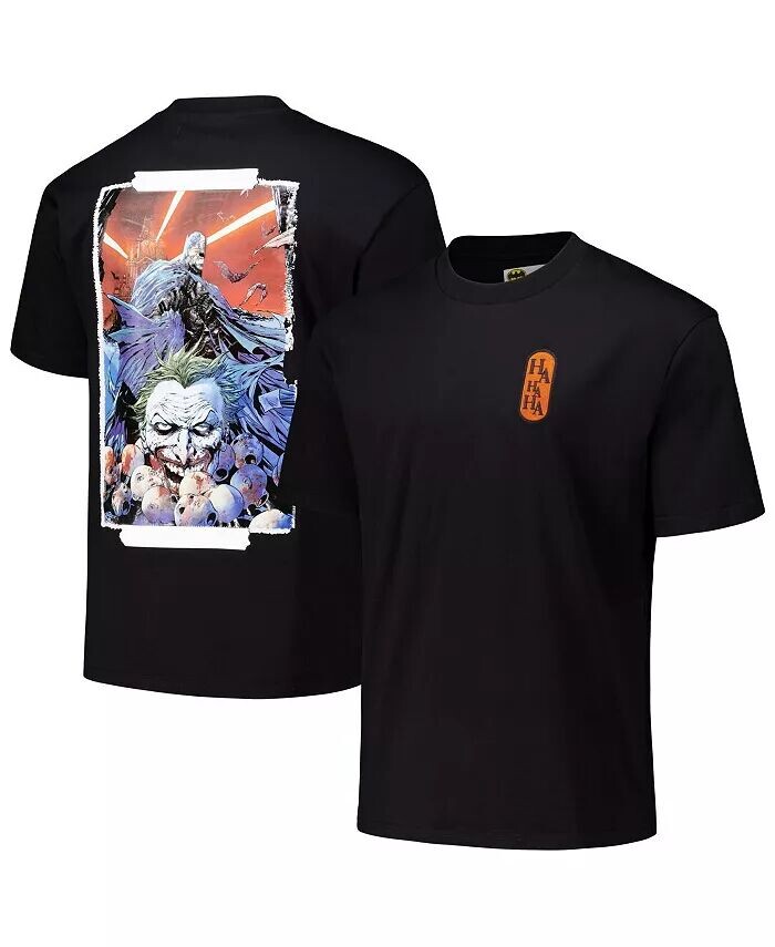 

Мужская черная свободная футболка Batman Comics the Joker Freeze Max