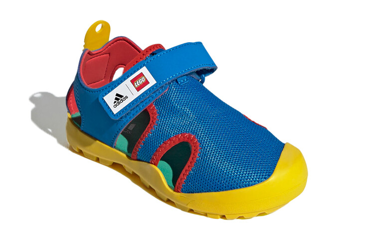 Lego X Captain Toey Детские сандалии Детские синие Adidas — фото 3