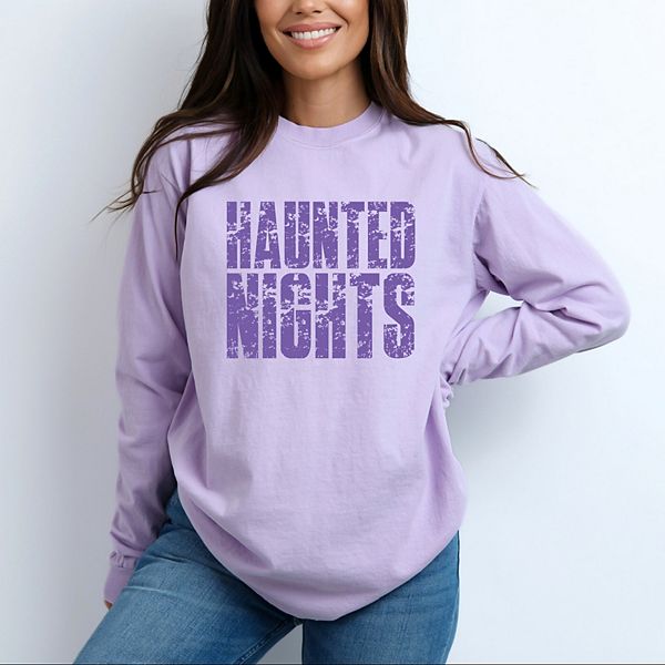 

Футболка с принтом Haunted nights block distressed, окрашенная в готовом виде Simply Sage Market, Orchid, Зеленый, Футболка с принтом Haunted nights block distressed, окрашенная в готовом виде Simply Sage Market, Orchid