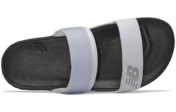 Тапочки 202 series minimalistic white slippers New Balance, белый — фото 3