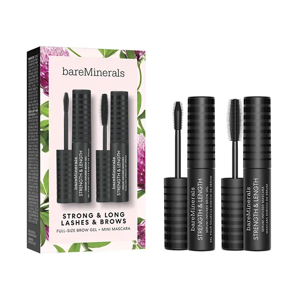 

Веганская тушь и гель для бровей Strong & Long Lashes & Brows Duo Bareminerals, 1 UD