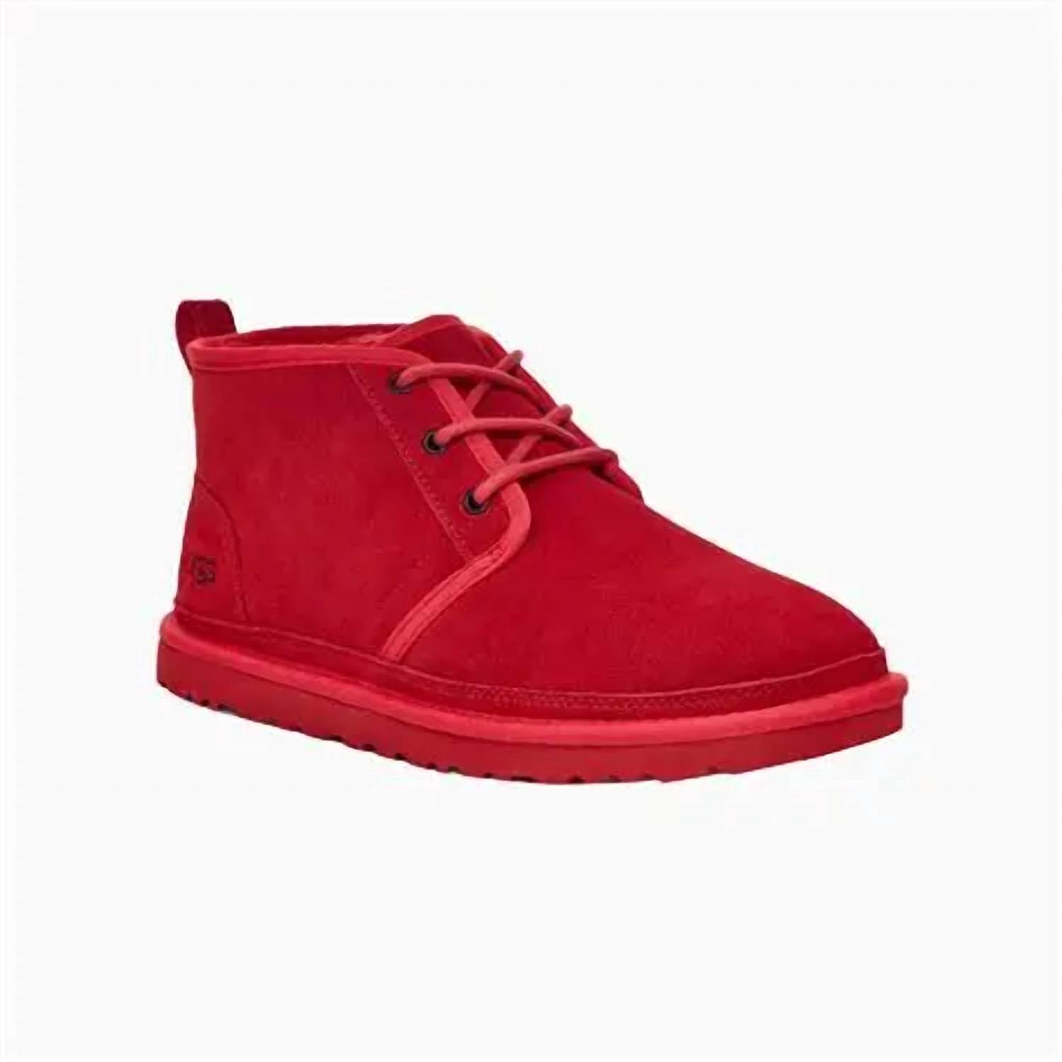 

UGG Мужские ботинки Neumel красного цвета