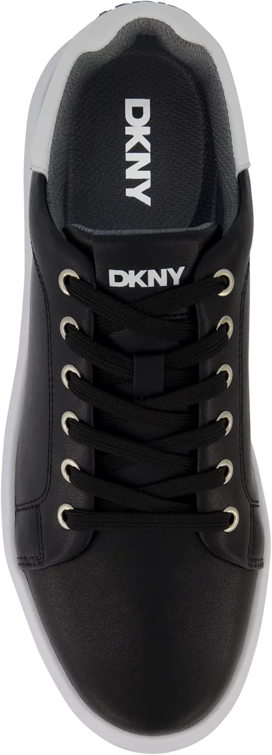 Мужские кроссовки DKNY Eva Sole с круглым носком и шнуровкой, черный — фото 3