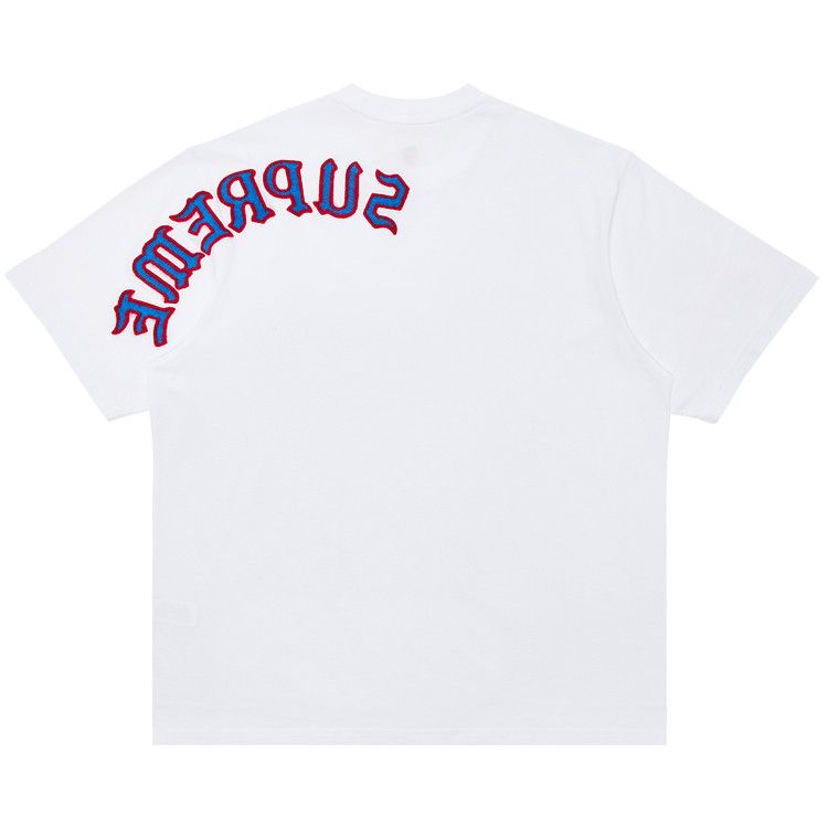 

Топ Supreme Brushed Arc Short-Sleeve Top, White