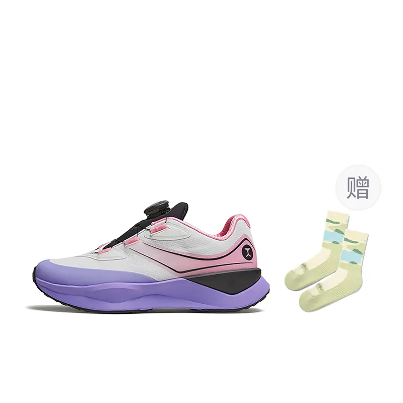 

Детские повседневные туфли MOODY TIGER с противоскользящим покрытием Moodytiger, moonсветлый серый/vibrant фиолетовый (comes with socks)