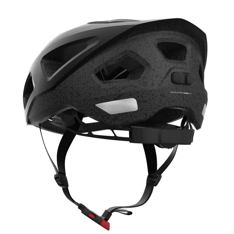 

Велосипедный шлем Decathlon RC100 дышащий M, черный