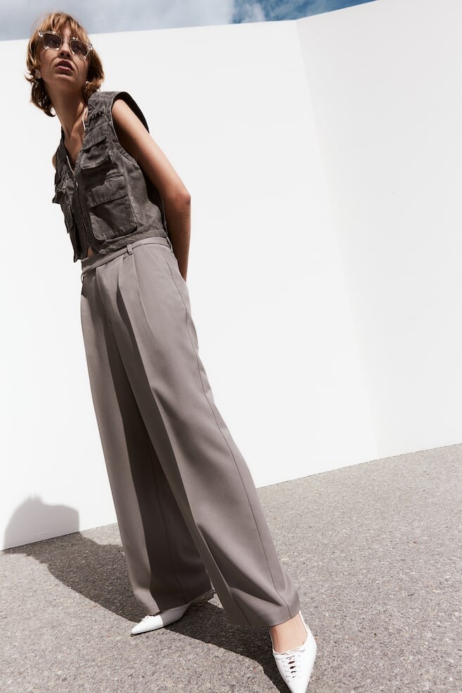 

Элегантные брюки H&M, серый