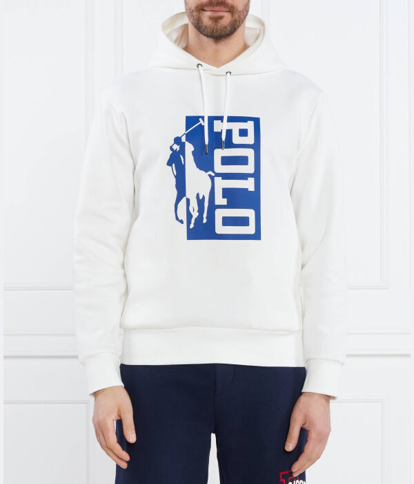

Толстовка мужская Polo Ralph Lauren с принтом, белый/синий