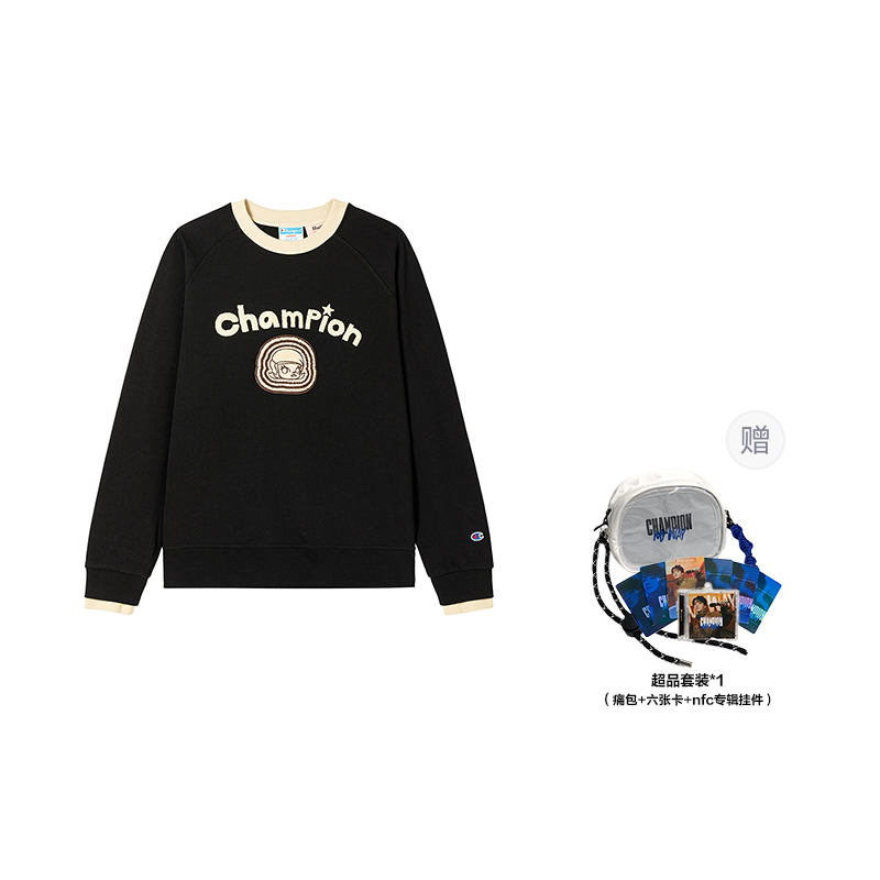 

X POP MART Свитшот унисекс Champion, Экрю