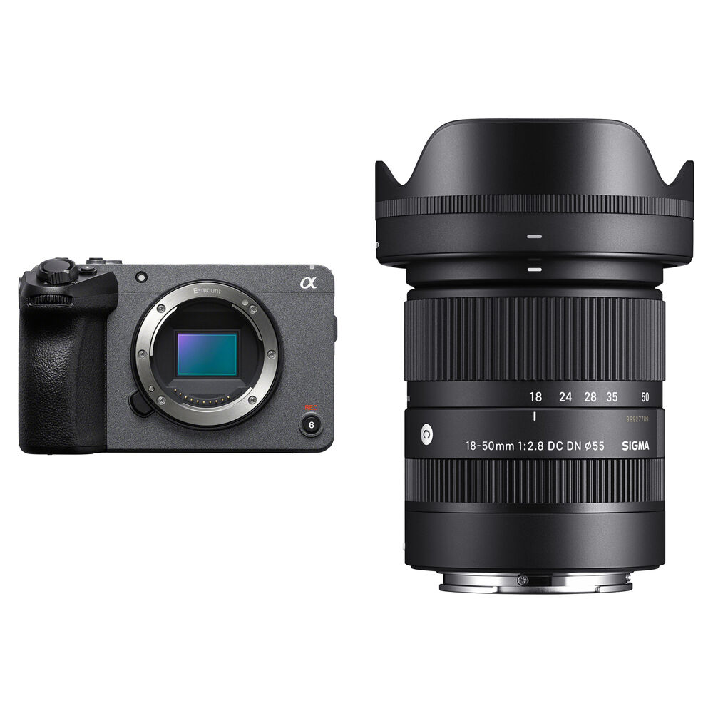 

Кинокамера Sony FX30 Digital Cinema Camera Kit with 18-50mm Lens