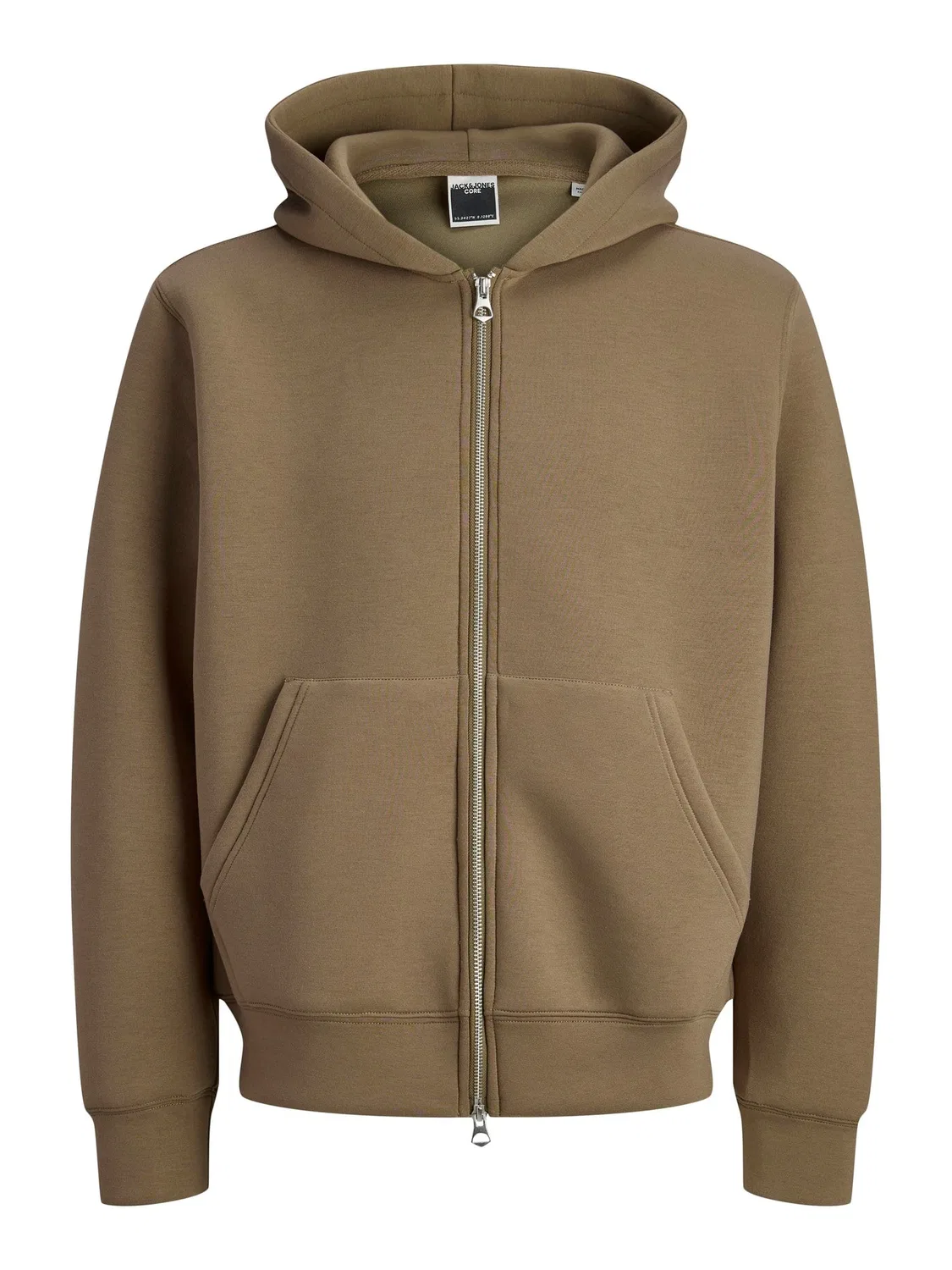 Капюшоновая толстовка с молнией walnut, JACK & JONES Junior