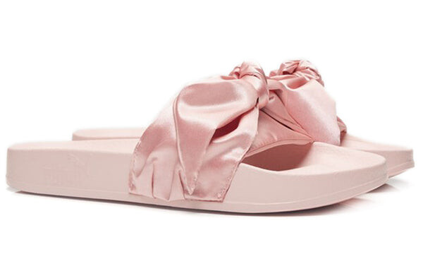 Тапочки fenty x bow slide 'pink' Puma, розовый — фото 2