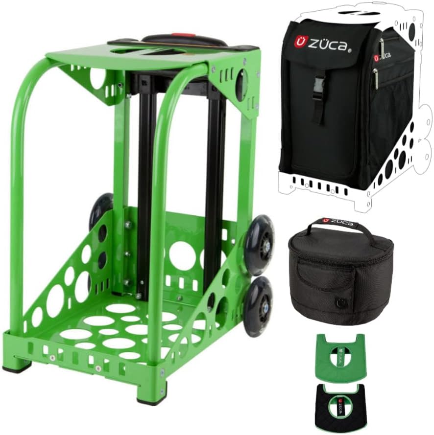 

В комплект входят: спортивная сумка Zuca (цвет обсидиан), спортивная рама (зеленая), подушка для сиденья и ланч-бокс (4 предмета), Зеленый, В комплект входят: спортивная сумка Zuca (цвет обсидиан), спортивная рама (зеленая), подушка для сиденья и ланч-бок