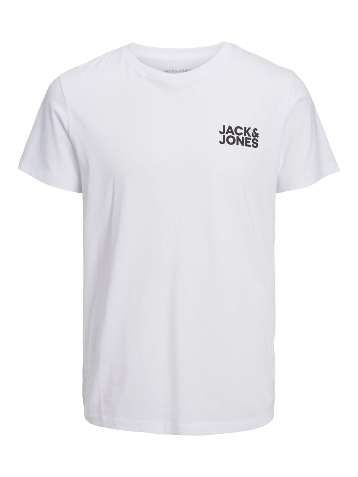 

Футболка JACK & JONES PLUS, белый