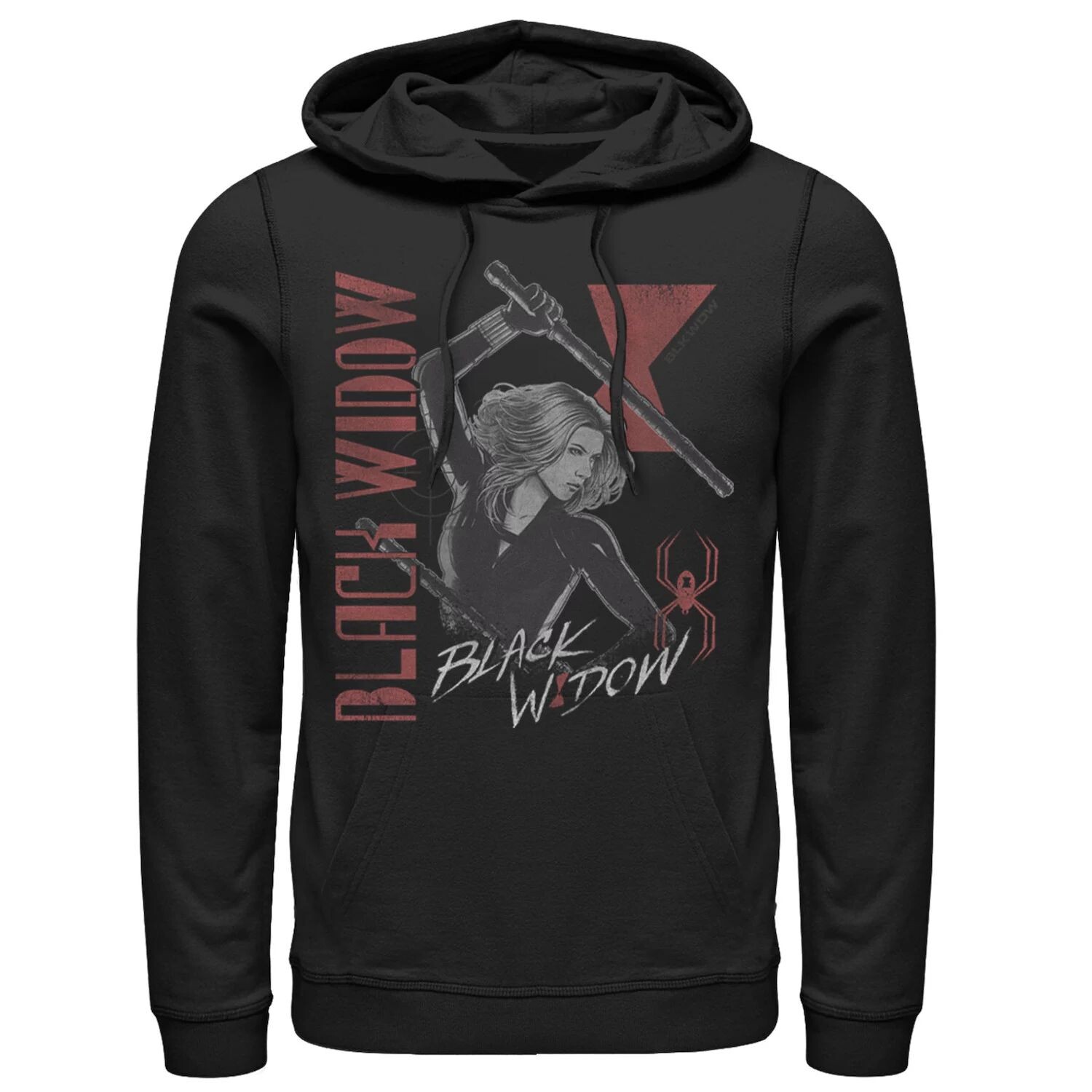 

Мужская худи в стиле ретро Marvel Black Widow Licensed Character
