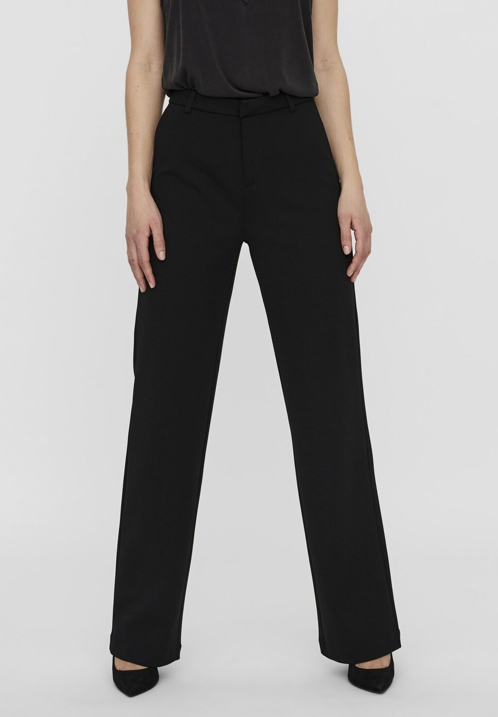 

Брюки Vero Moda, черный Zamira Straight Noos, черный