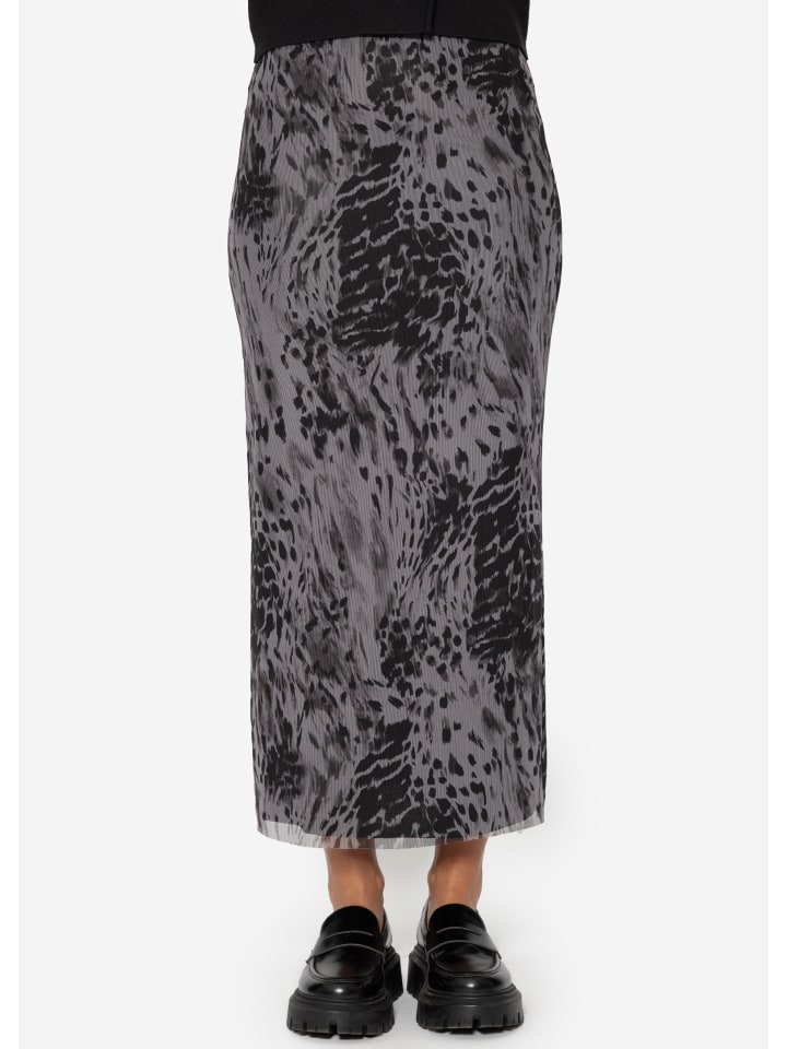 

Юбка длиной до колена SASSYCLASSY, серый