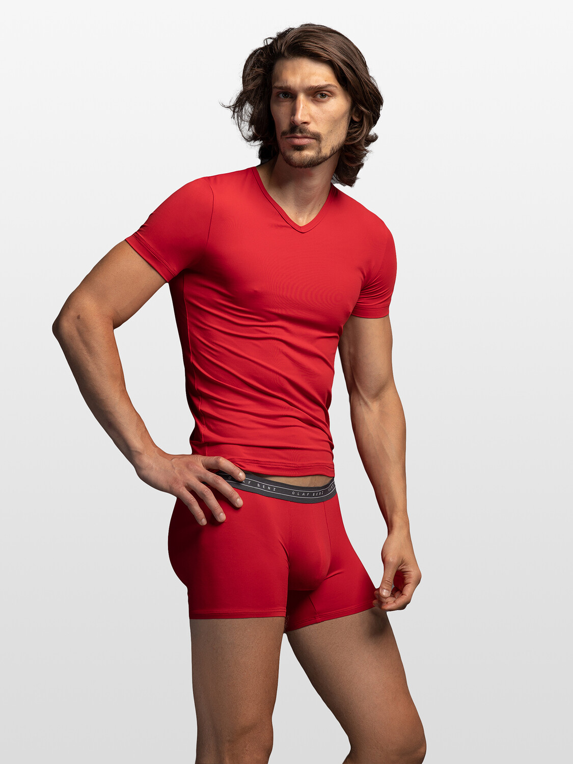 

Майка Olaf Benz V Neck RED 2059, красный