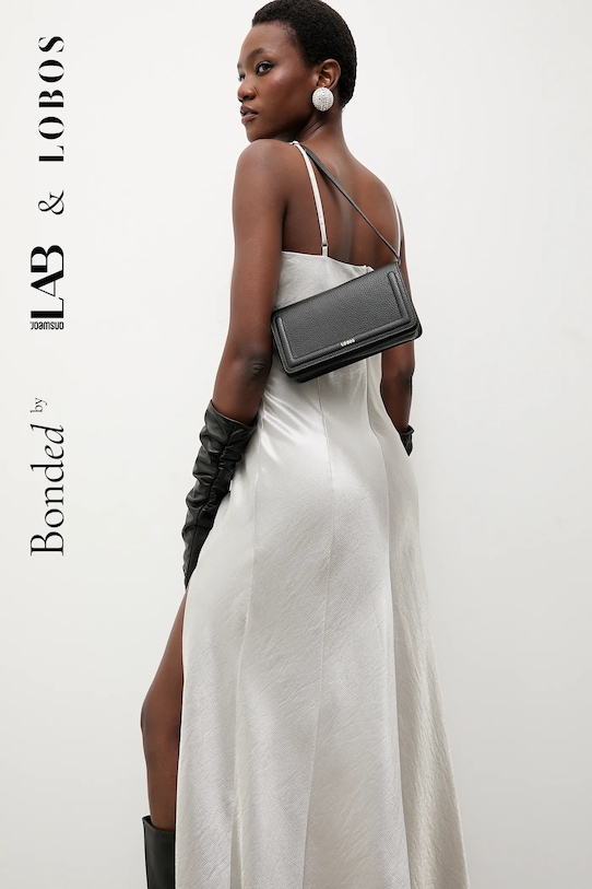 

Сумка, изготовленная с использованием материалов answear.lab и кожи. LOBOS, черный