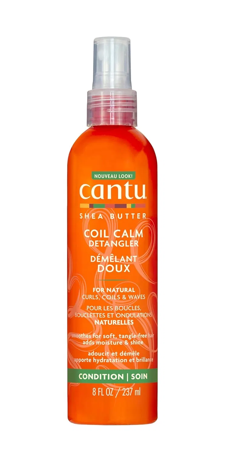 Спрей-детанглер Cantu Shea Butter Coil Calm для натуральных волос, 237 мл Cantu