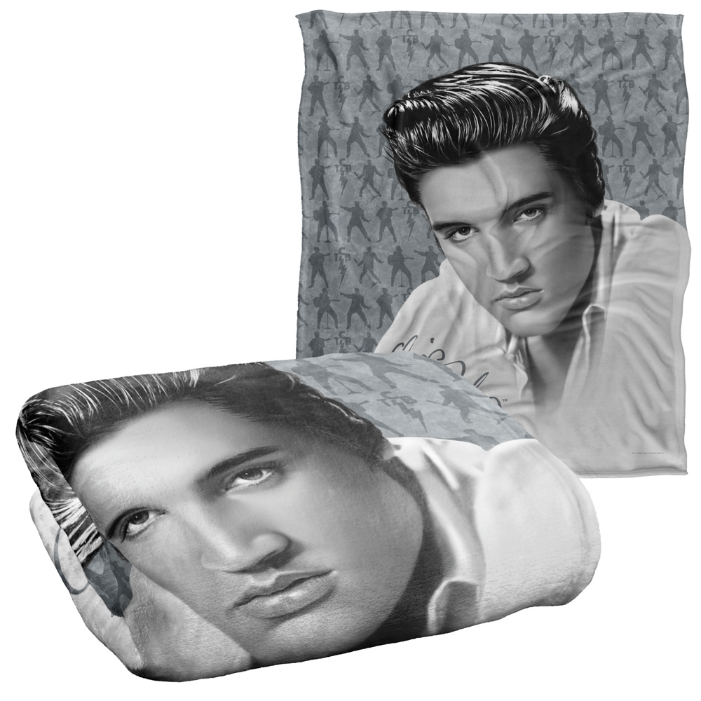 

Одеяло Elvis Presley Moves Silky Touch LogoVision, мультиколор