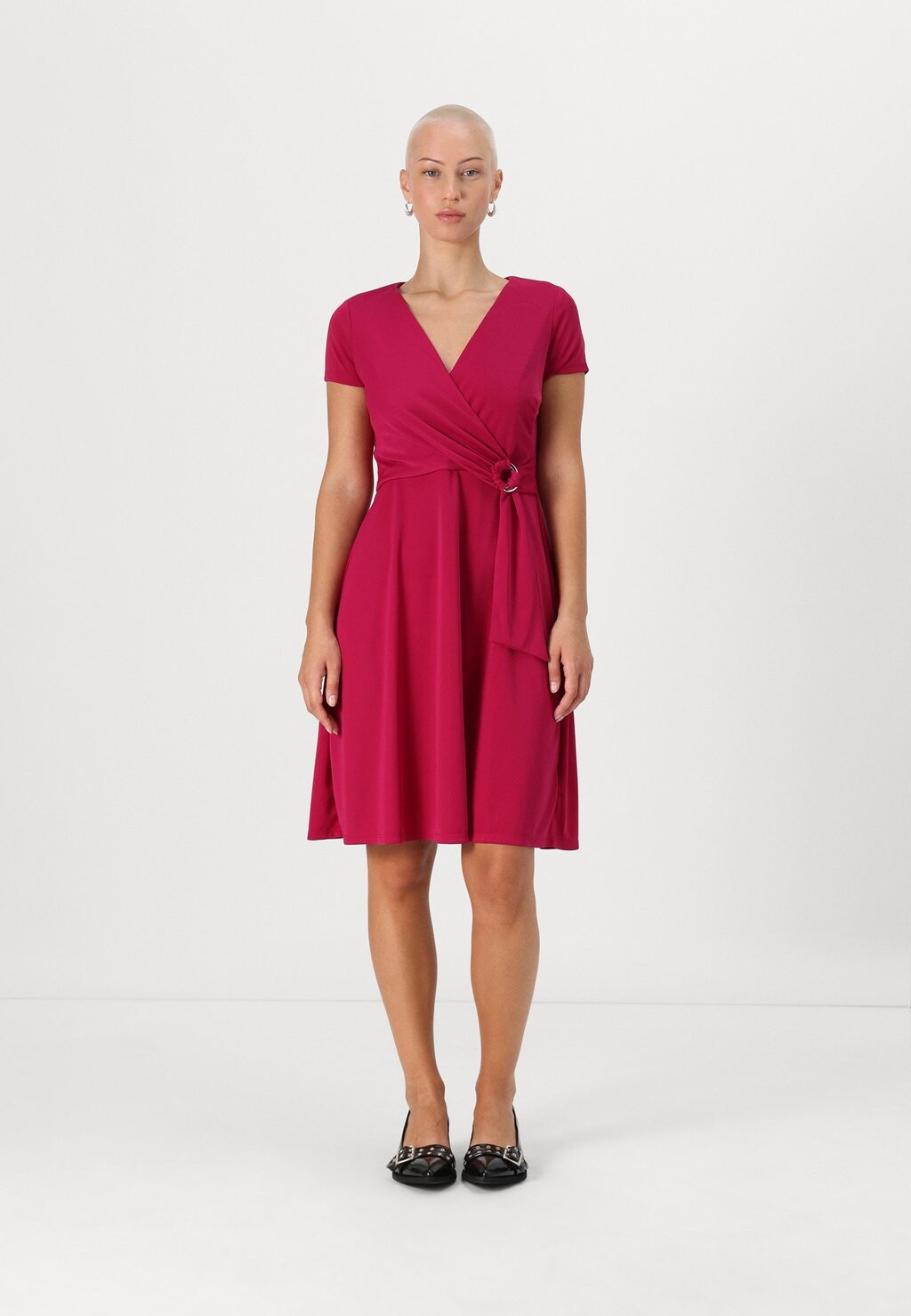 

Платье из джерси KARLEE SHORT SLEEVE Lauren Ralph Lauren Petite, фиолетовый
