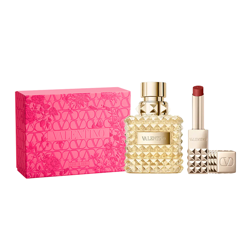 

Valentino Набор Dreamy Princess: духи Eau De Parfum EDP Citrus Gold Gardenia 50 мл и помада-стик с ароматом 2,3 г