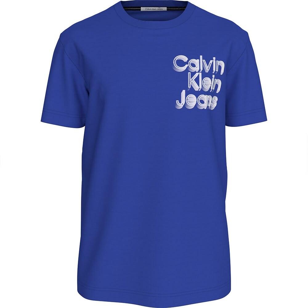 

Футболка Calvin Klein Jeans Staed Euphoric Logo, фиолетовый