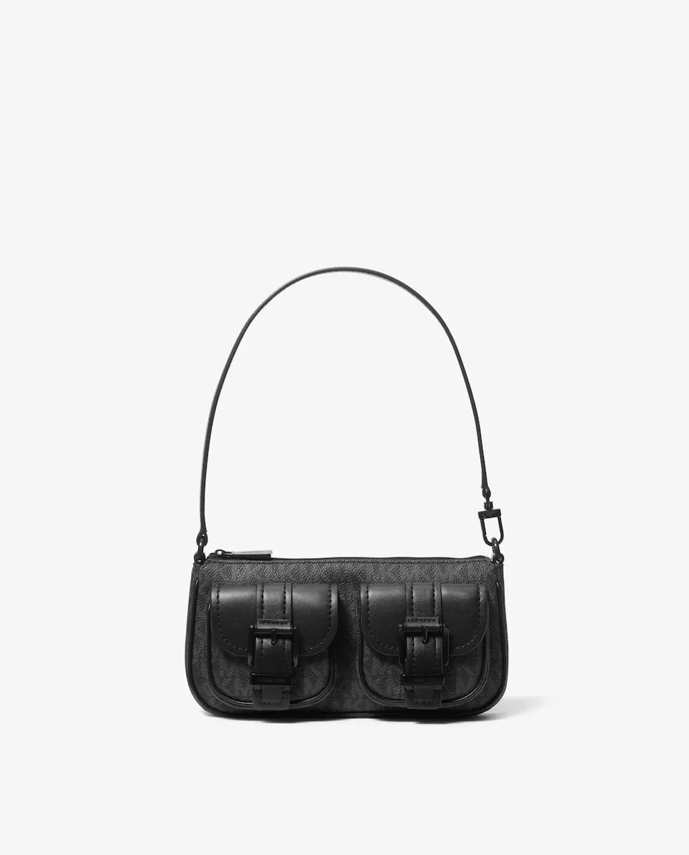 

Сумка через плечо пакет Zoe с логотипами Michael Michael Kors, черный