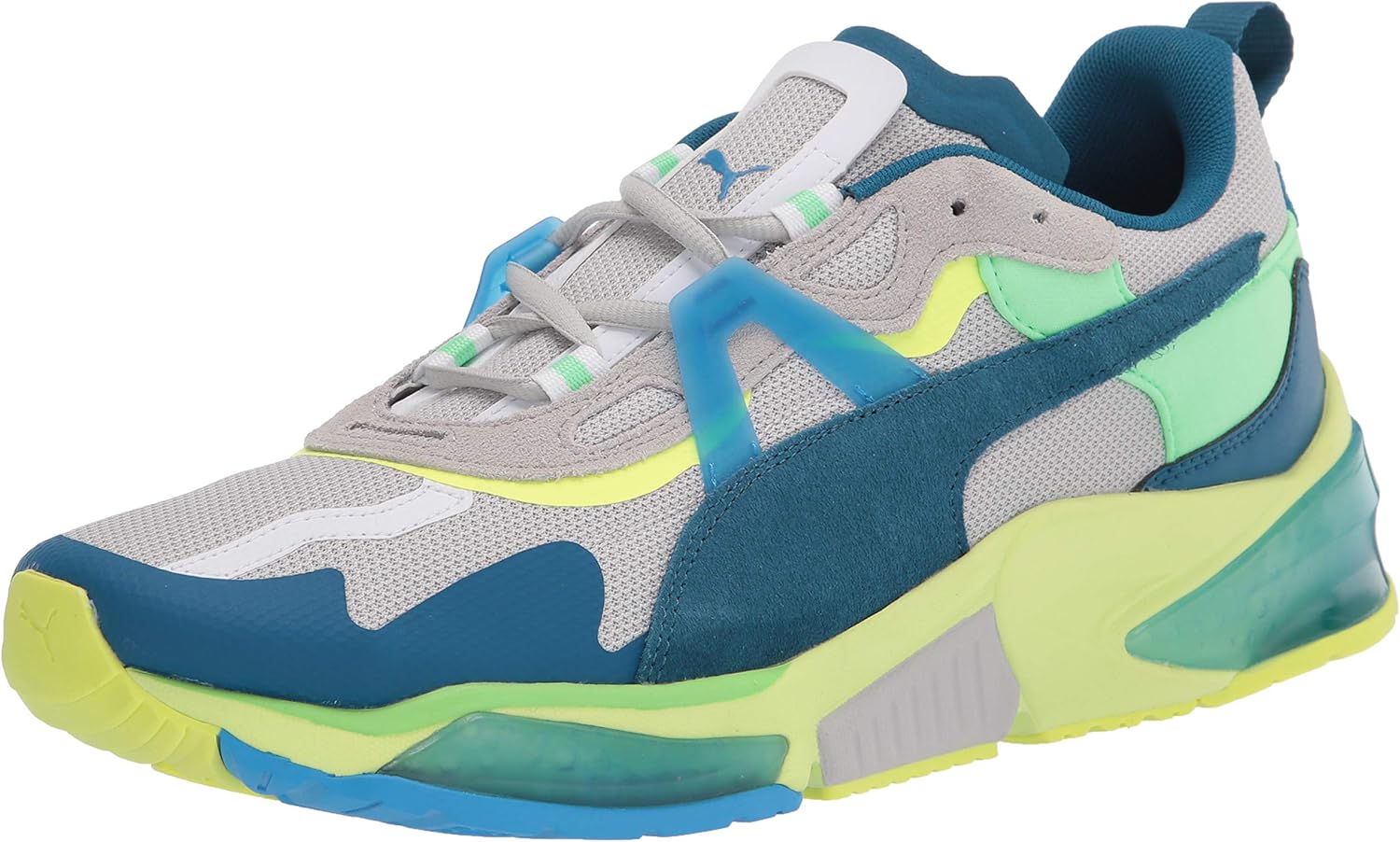 Кроссовки PUMA Unisex-Adult Lqdcell Optic, голубой/серый