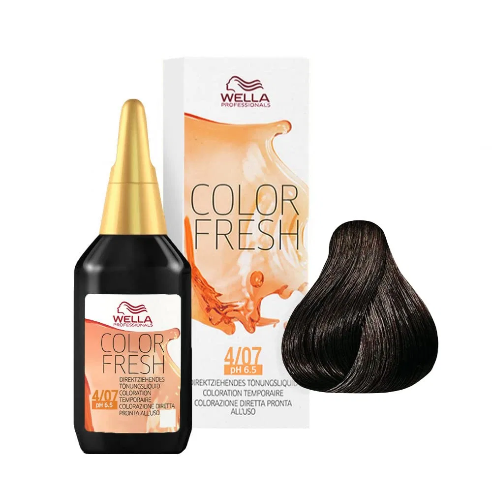 Оттеночная краска для волос «Color Fresh 4/07» от Wella Wella Professionals