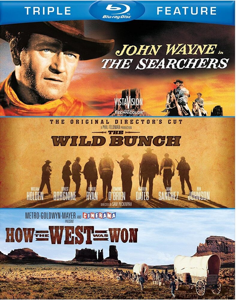 

Диск Blu-ray Searchers/Wild Bunch/How The W