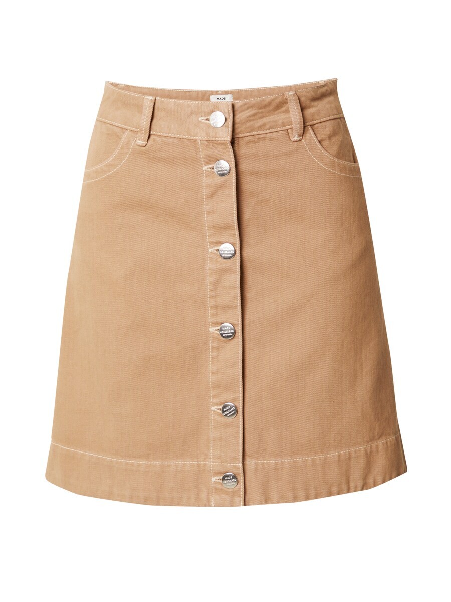 

Юбка MADS NORGAARD COPENHAGEN Skirt Soil Ria, цвет Mocha