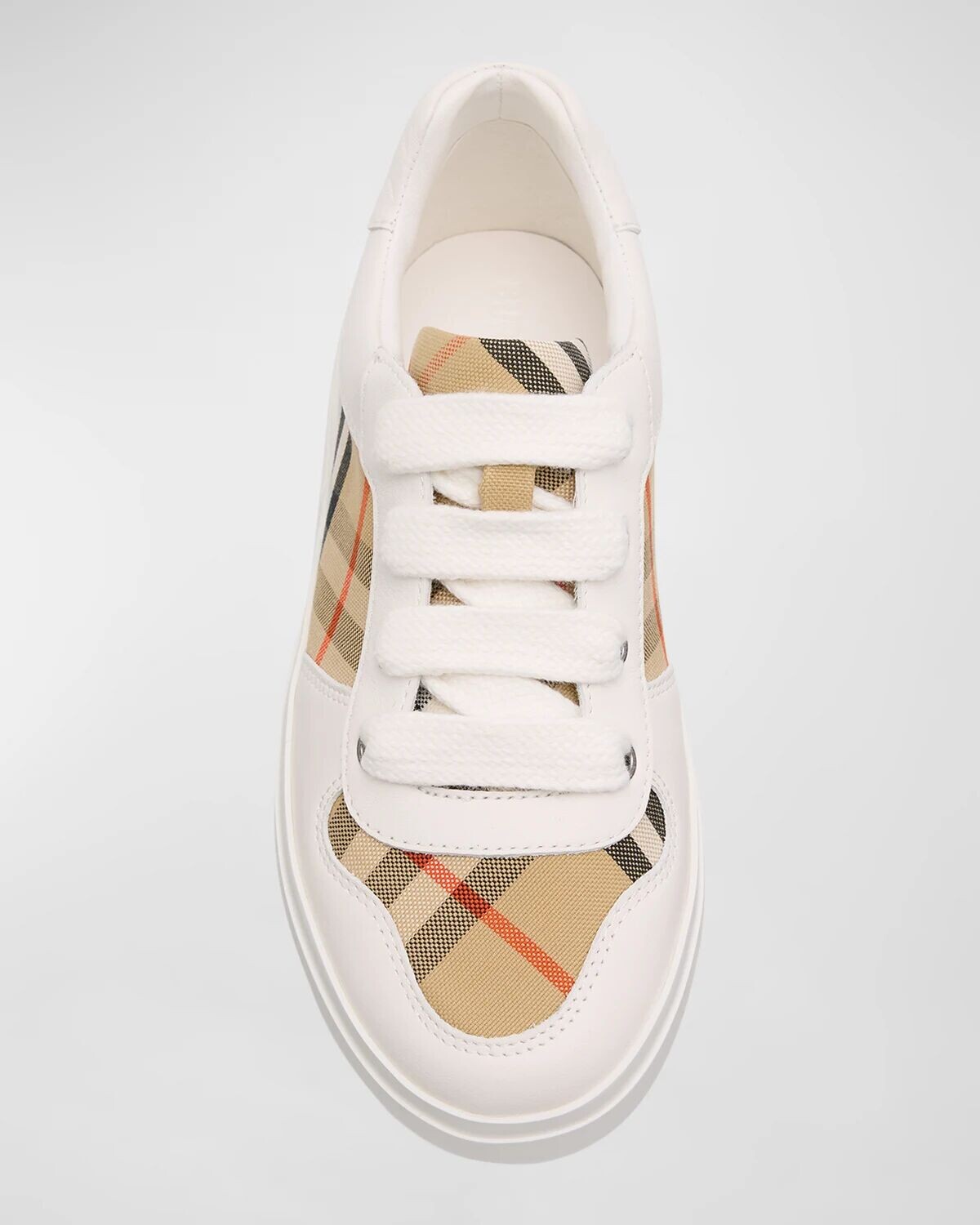 КРОССОВКИ K1 NOAH НА ШНУРОВКЕ В Клетку Burberry, цвет Sand Check — фото 4