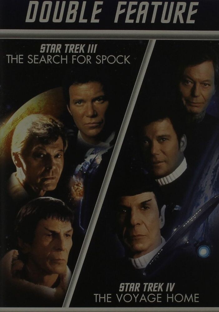 

Диск DVD Star Trek Iii: Search For Spock / Star Trek Iv