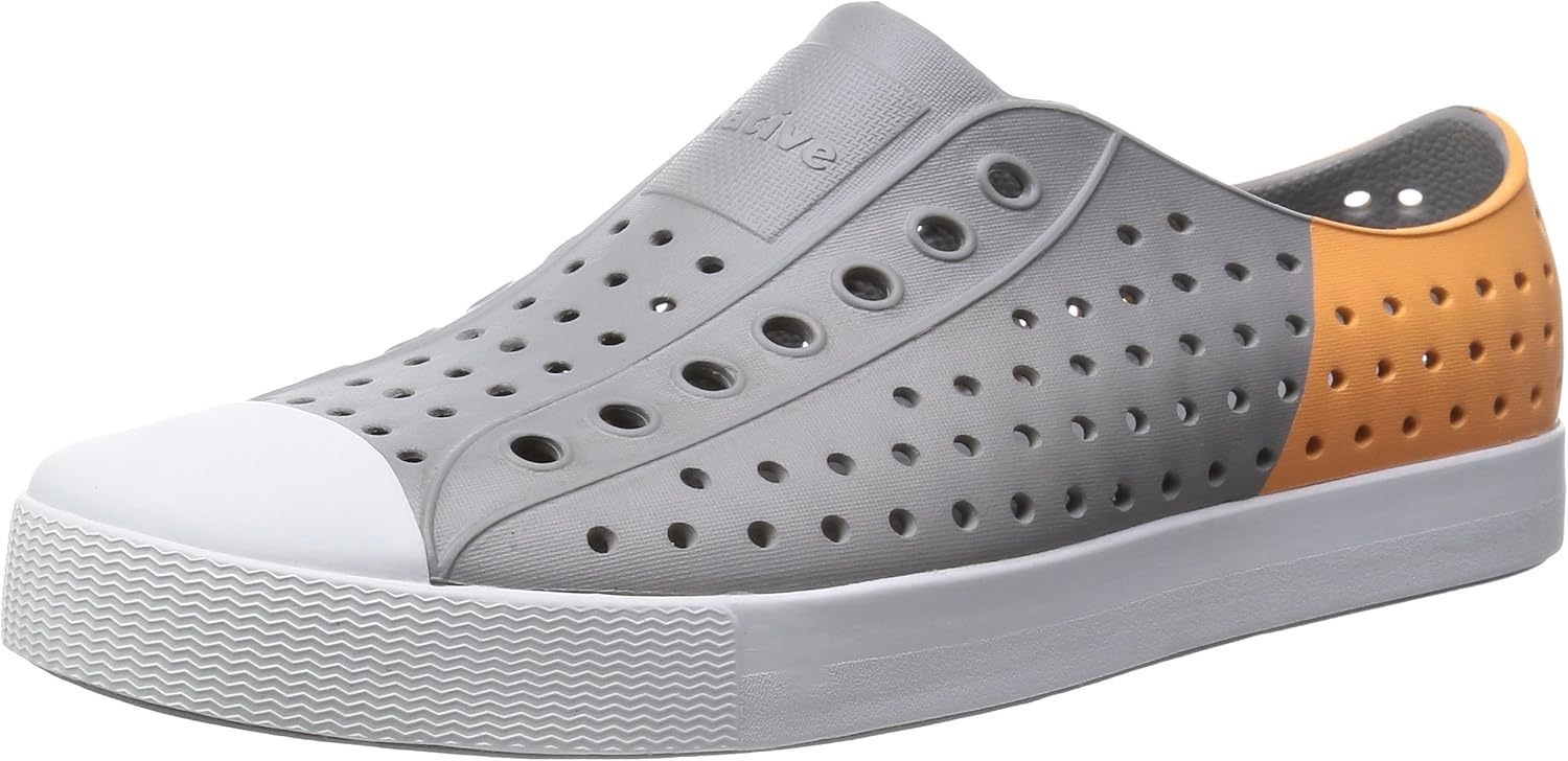 

Кроссовки Native Unisex Jefferson Sugarlite Block Native Shoes, серый/оранжевый